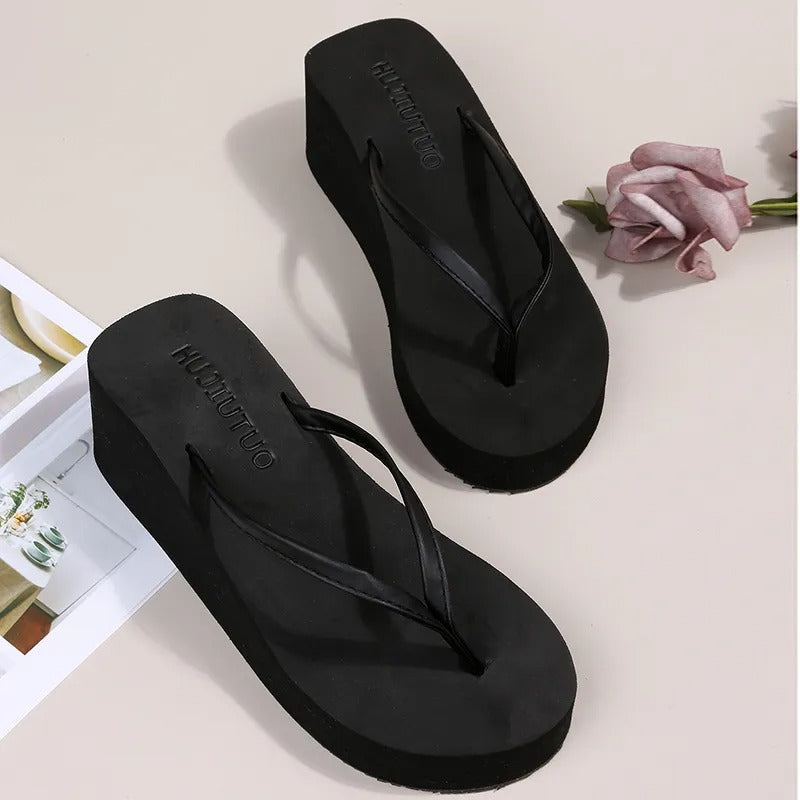 Ladies' Platform Flip-Flops - Riviera Luo - Tyylikkäät & Mukavat