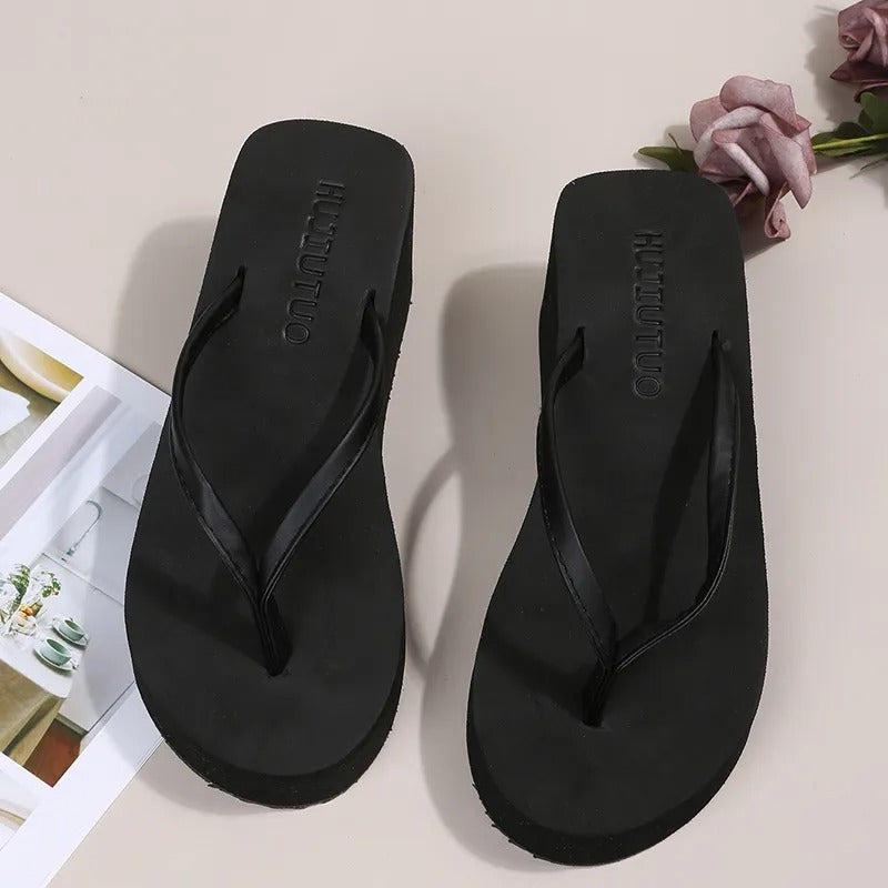 Ladies' Platform Flip-Flops - Riviera Luo - Tyylikkäät & Mukavat