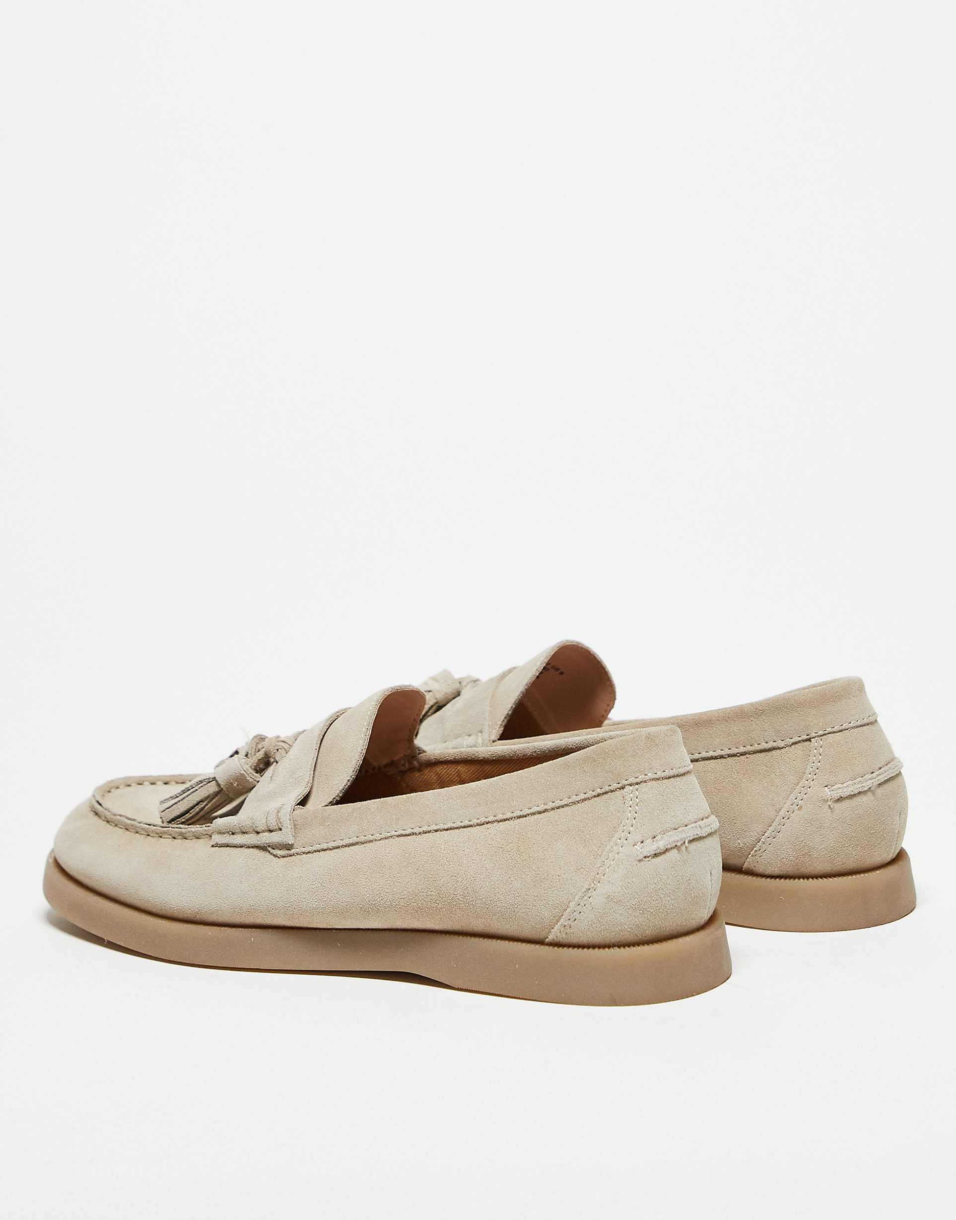Luxury Suede Loafers - Tassel Detail - Elegant Comfort