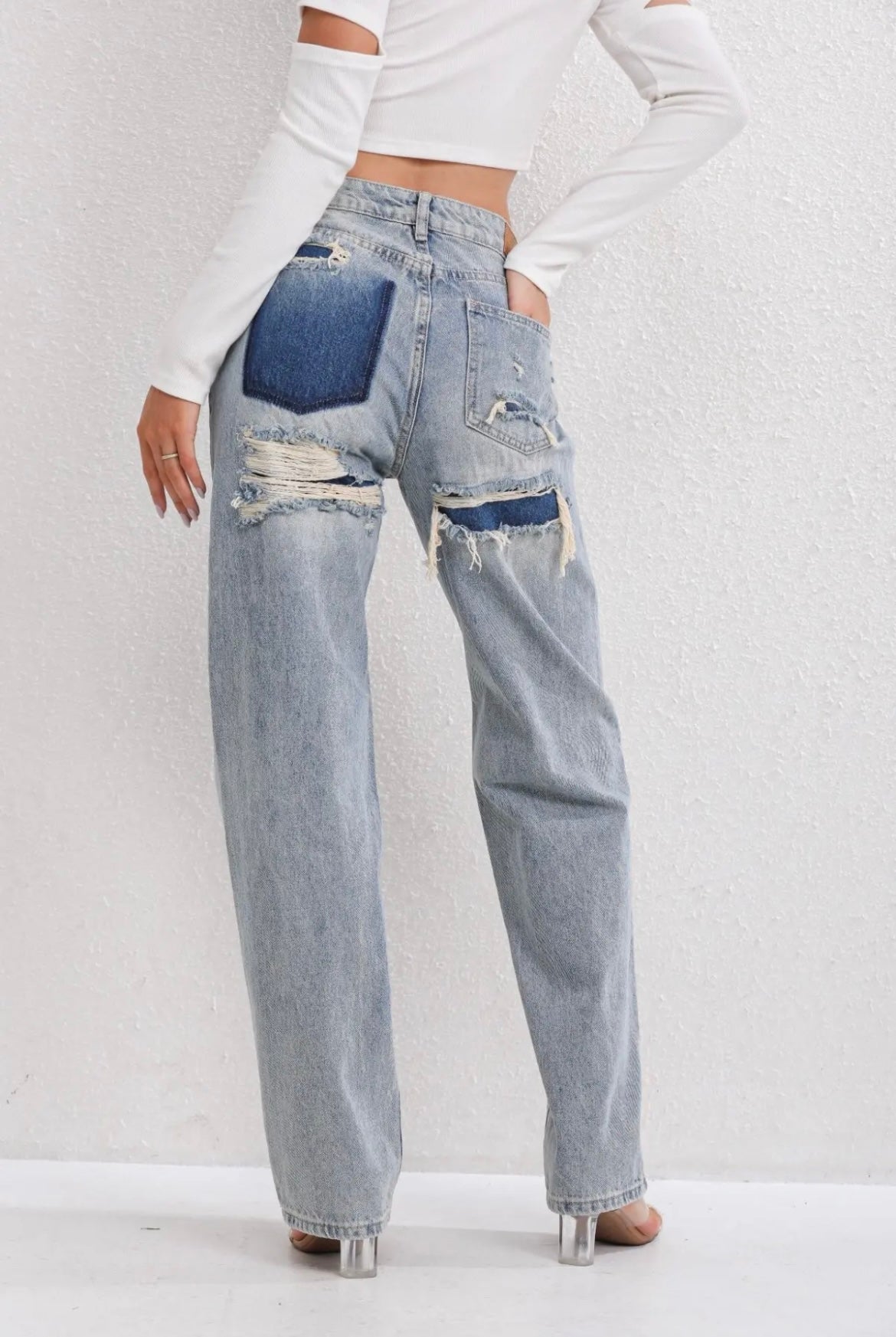 Ladies' Jeans Vintage - Denim Classique - Style Authentique