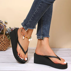 Ladies' Platform Flip-Flops - Riviera Luo - Tyylikkäät & Mukavat