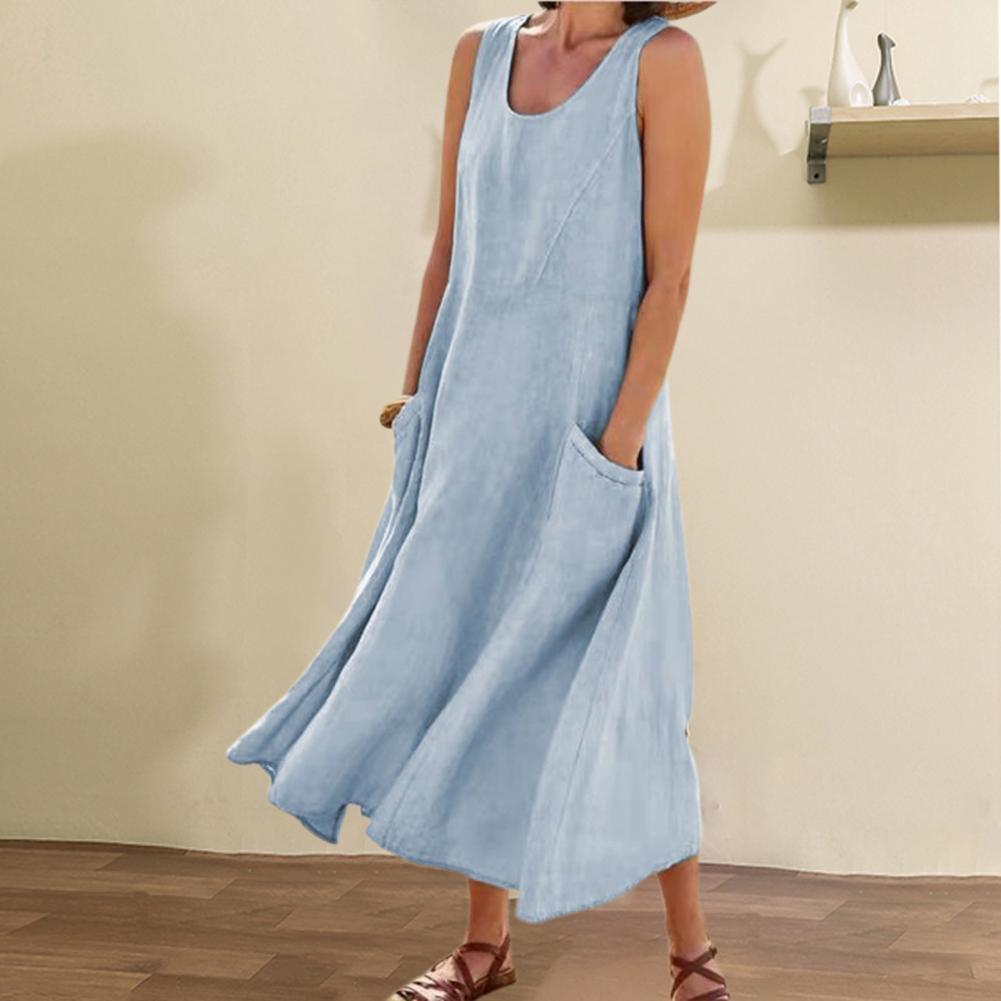Sleeveless Loose-Fitting Top for Women - Comfortable Stylish