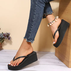 Ladies' Platform Flip-Flops - Riviera Luo - Tyylikkäät & Mukavat