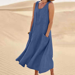 Sleeveless Loose-Fitting Top for Women - Comfortable Stylish