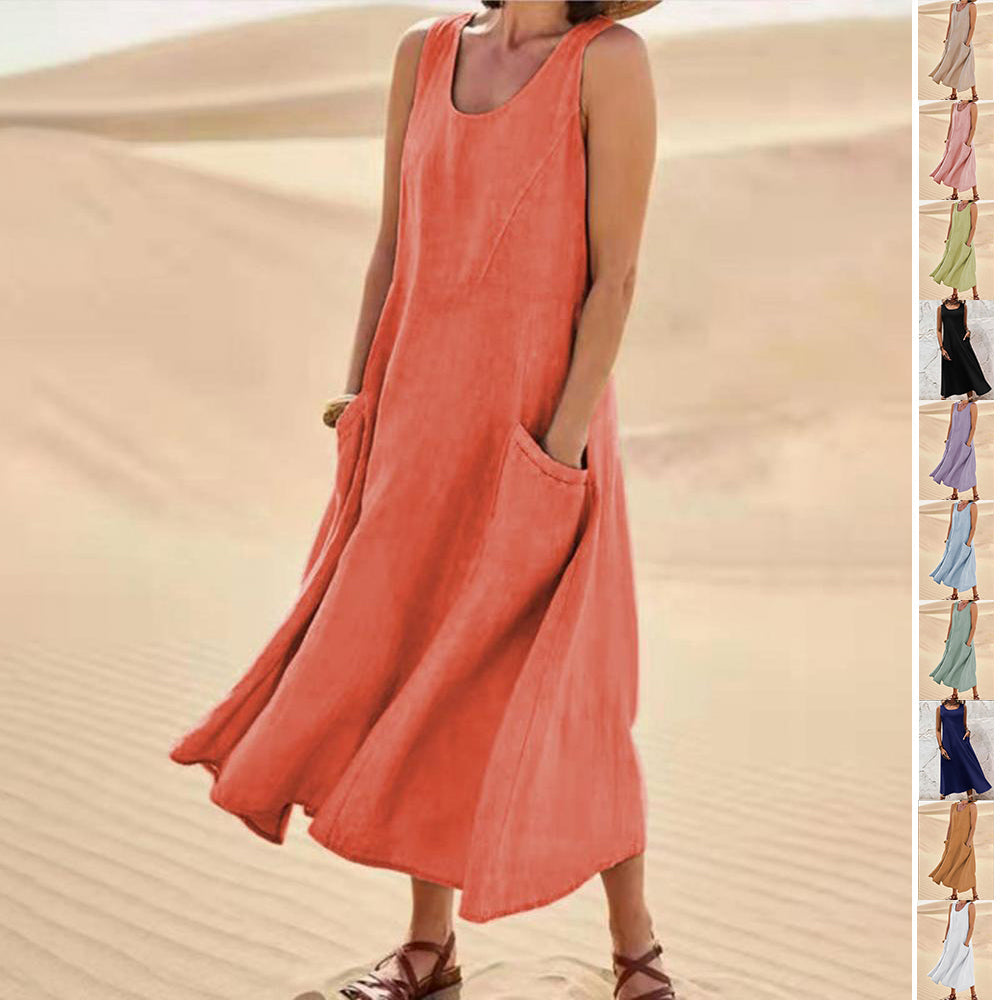 Sleeveless Loose-Fitting Top for Women - Comfortable Stylish