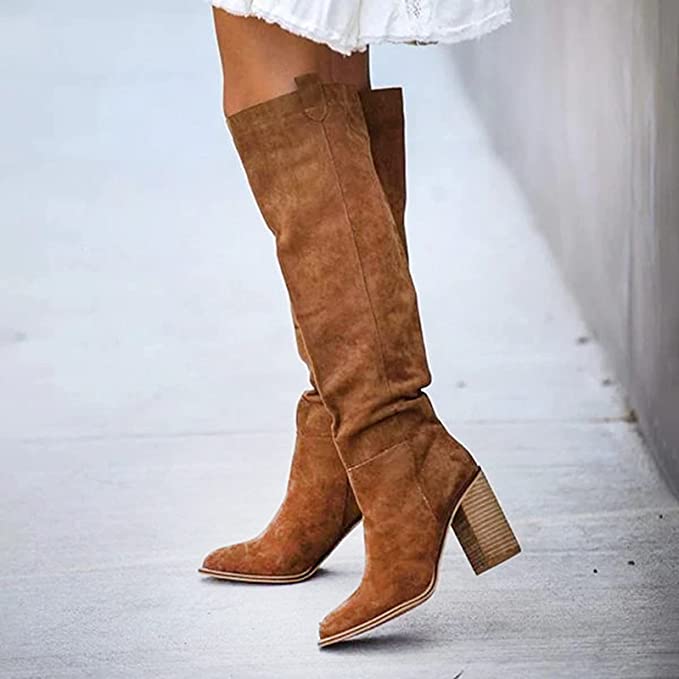 Casual Knee-High Boots - Tyylikkäät ja Mukavat