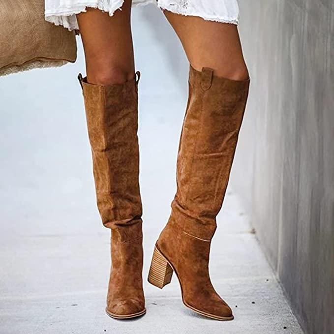 Casual Knee-High Boots - Tyylikkäät ja Mukavat