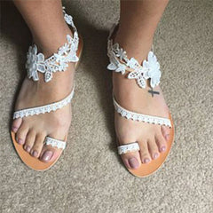 White Ladies Summer Sandals – Elegantti ja Mukava
