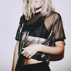 Transparent Top - Classy & Sexy Ladies' Top