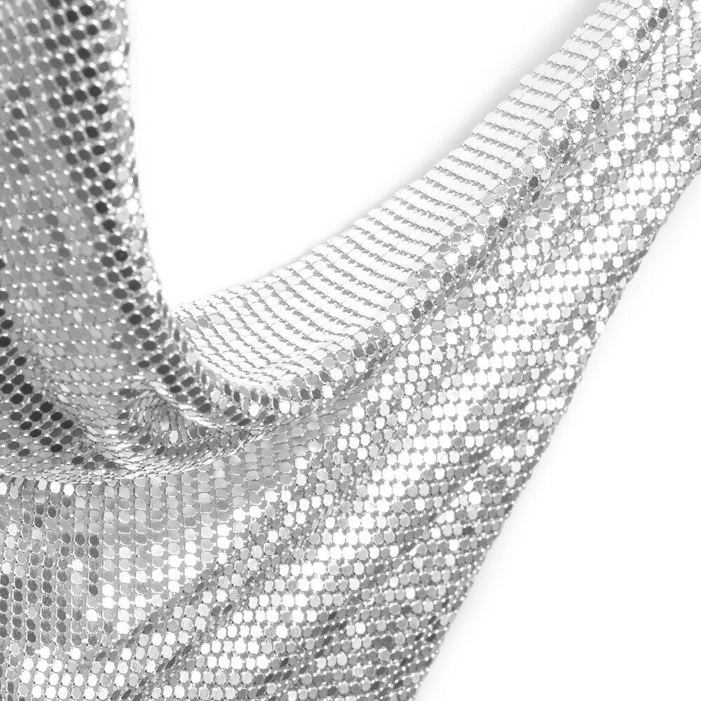 Mimi Glitter Top - Perfect Dance Top - Shiny Party Wear