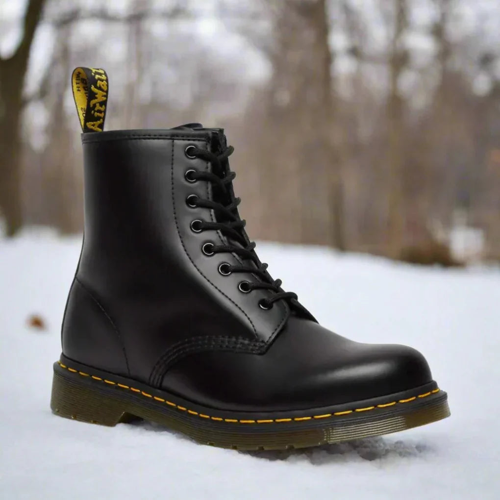 Elegant lace-up boots for women - Classic style - Timeless design