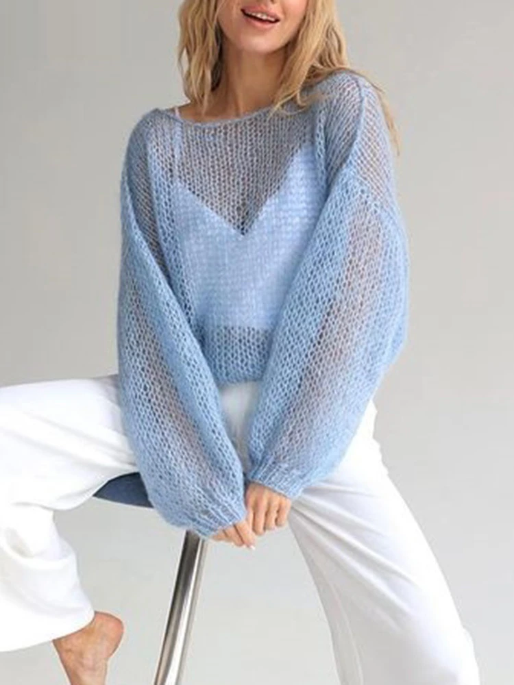 Sheer Sweater - Pure & Airy - Lightweight Knitwear