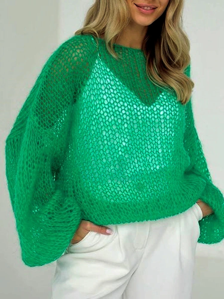 Sheer Sweater - Pure & Airy - Lightweight Knitwear