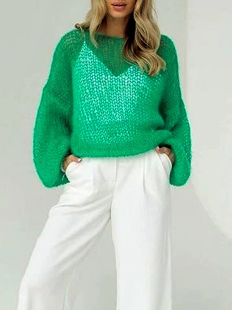 Sheer Sweater - Pure & Airy - Lightweight Knitwear