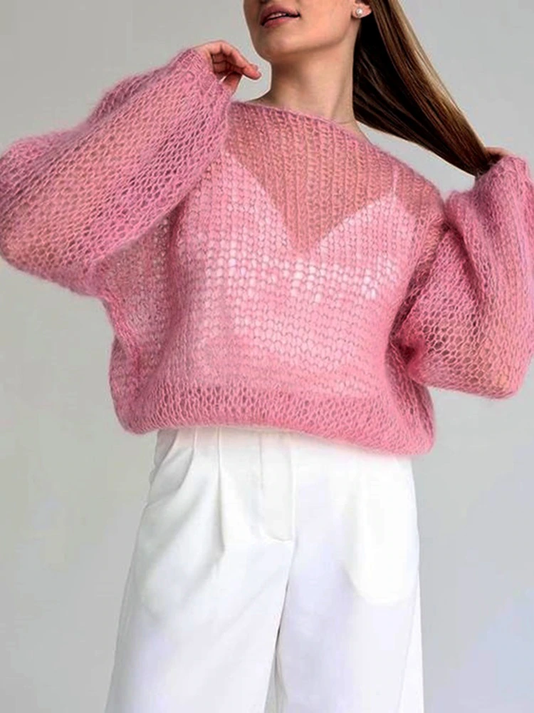 Sheer Sweater - Pure & Airy - Lightweight Knitwear