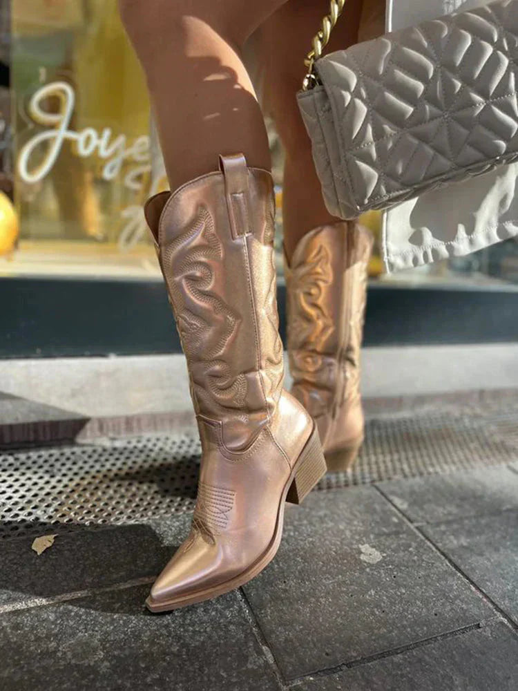 Elegant Cowboy Boots for Women - Stylish Durable Footwear