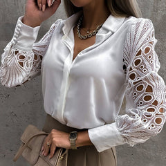 Silky Soft Ladies' Blouse - Elegantti ja Mukava