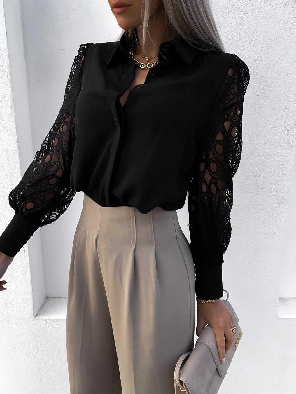 Silky Soft Ladies' Blouse - Elegantti ja Mukava