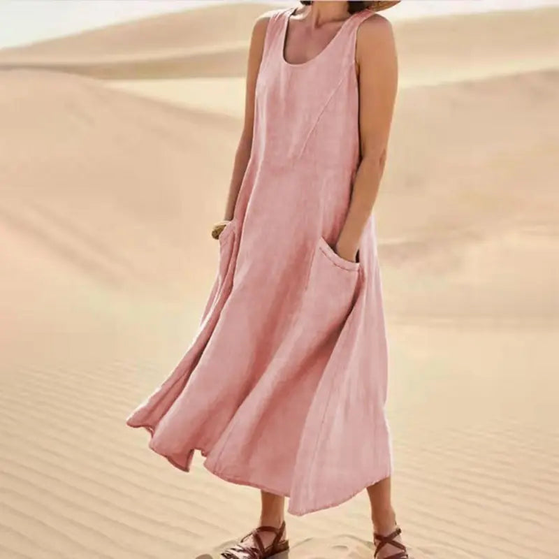 Sleeveless Loose-Fitting Top for Women - Comfortable Stylish