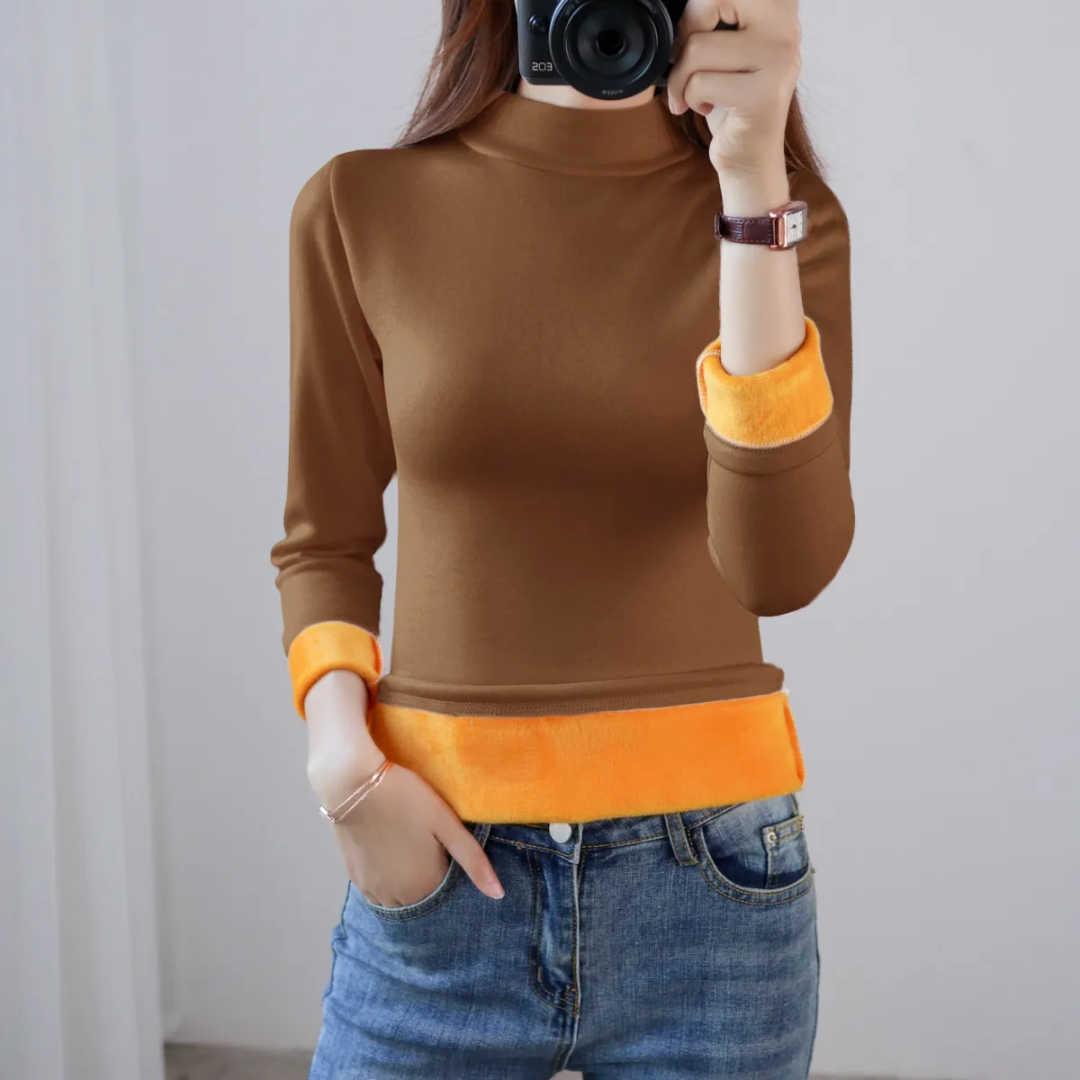 Athena Velvet Thermal Top – Warm – Comfortable – Luo