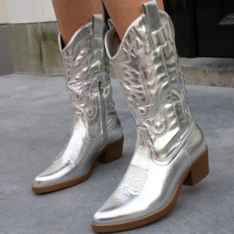 Elegant Cowboy Boots for Women - Stylish Durable Footwear