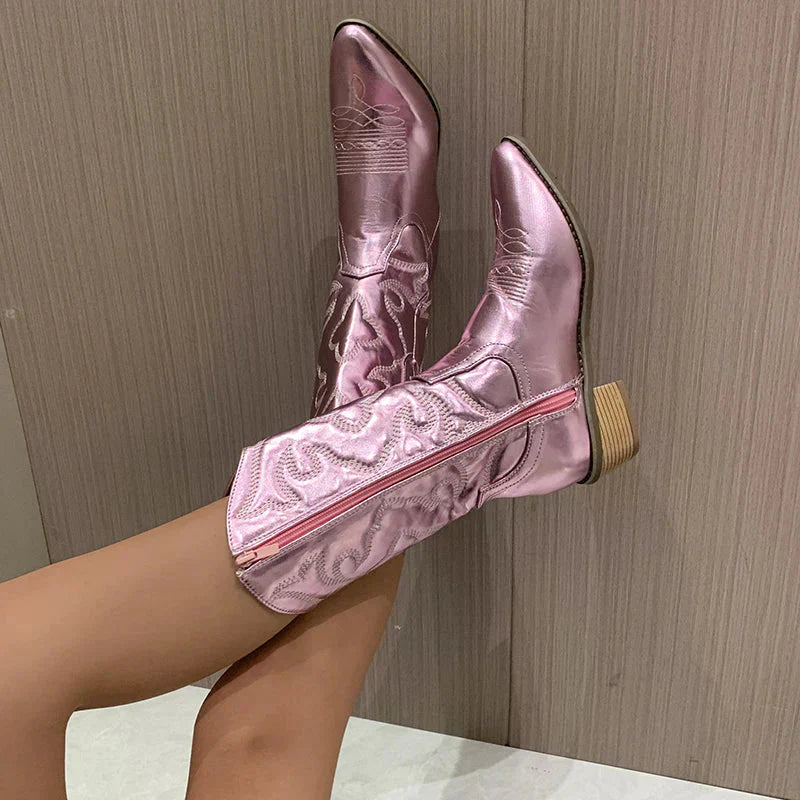 Elegant Cowboy Boots for Women - Stylish Durable Footwear