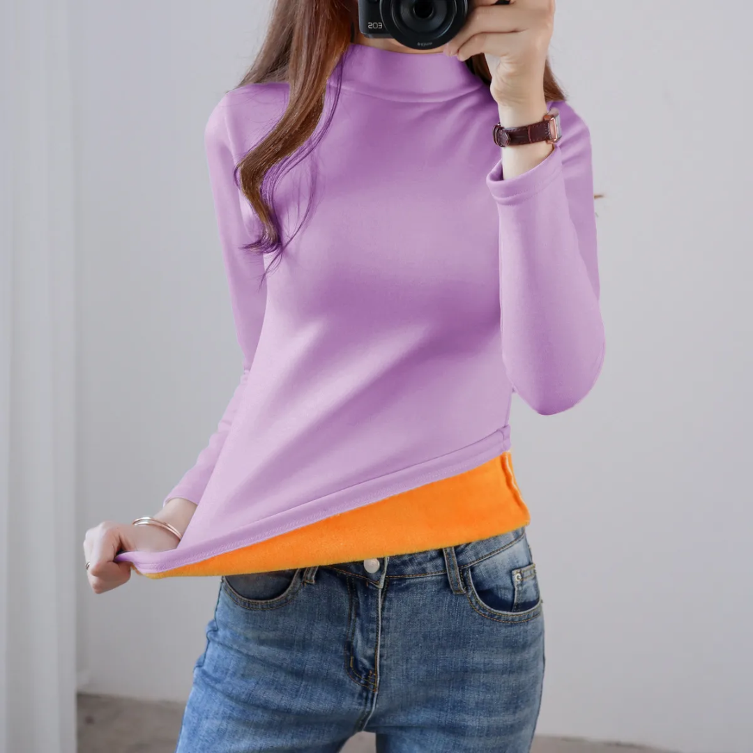 Athena Velvet Thermal Top – Warm – Comfortable – Luo