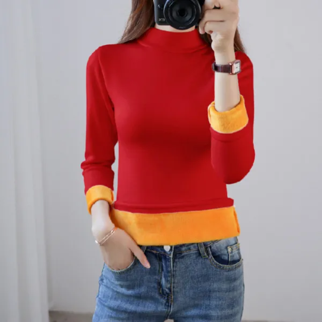 Athena Velvet Thermal Top – Warm – Comfortable – Luo