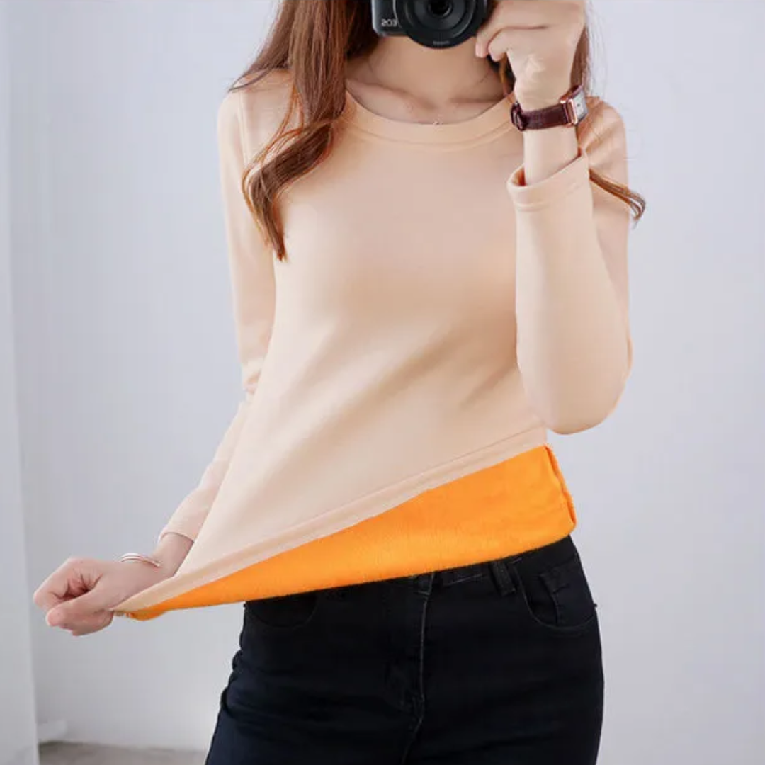 Athena Velvet Thermal Top – Warm – Comfortable – Luo