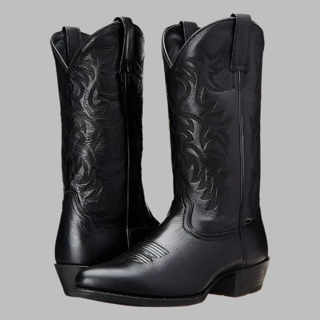 Fashionable Cowboy Boots for Men - Stylish Durable Footwear