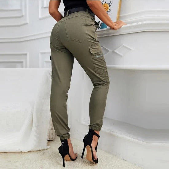 Cargo Jeans para Mujer - Estilo y Comodidad